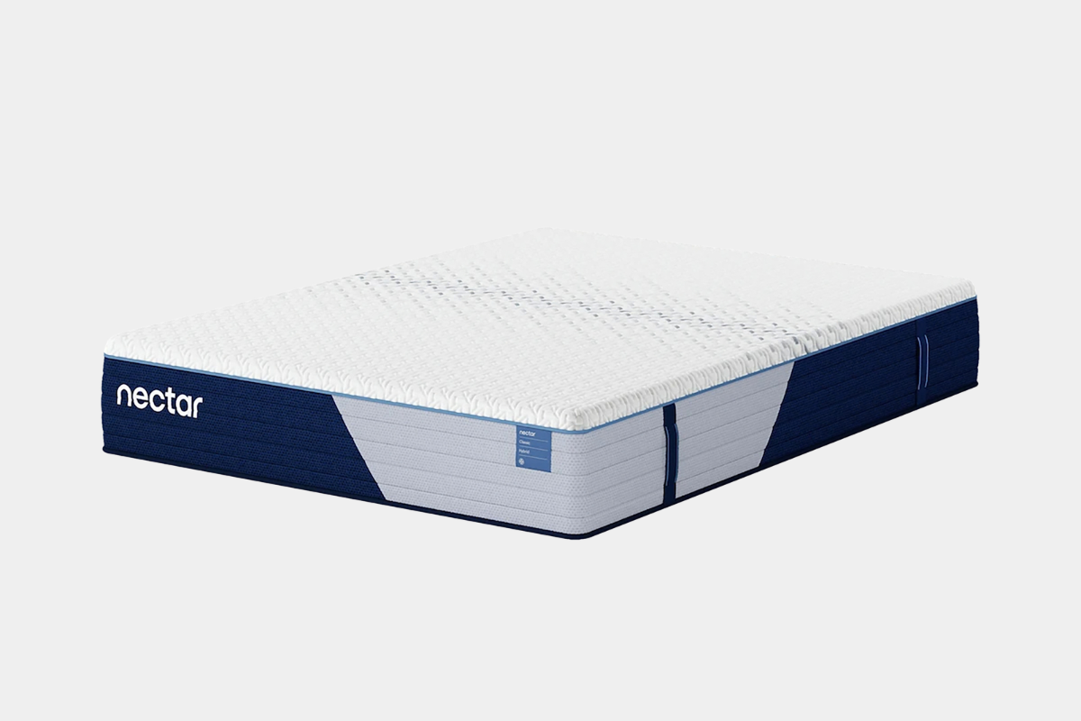 241425867:Nectar Classic 12 Inch Hybrid Mattress, Angled