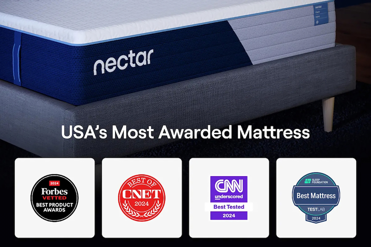 381029710:Nectar Classic 12 Inch Hybrid Mattress,