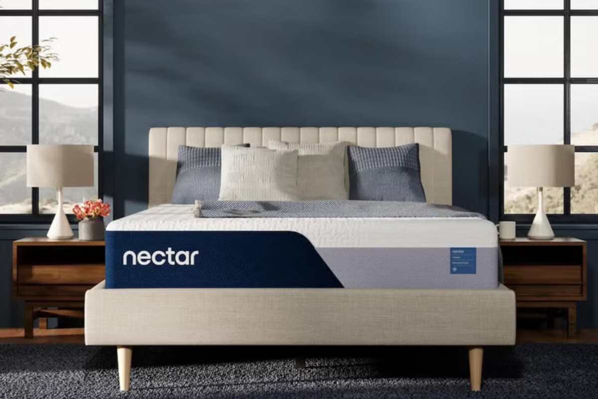 936486103:Nectar Classic 12 Inch Hybrid Mattress, Styled