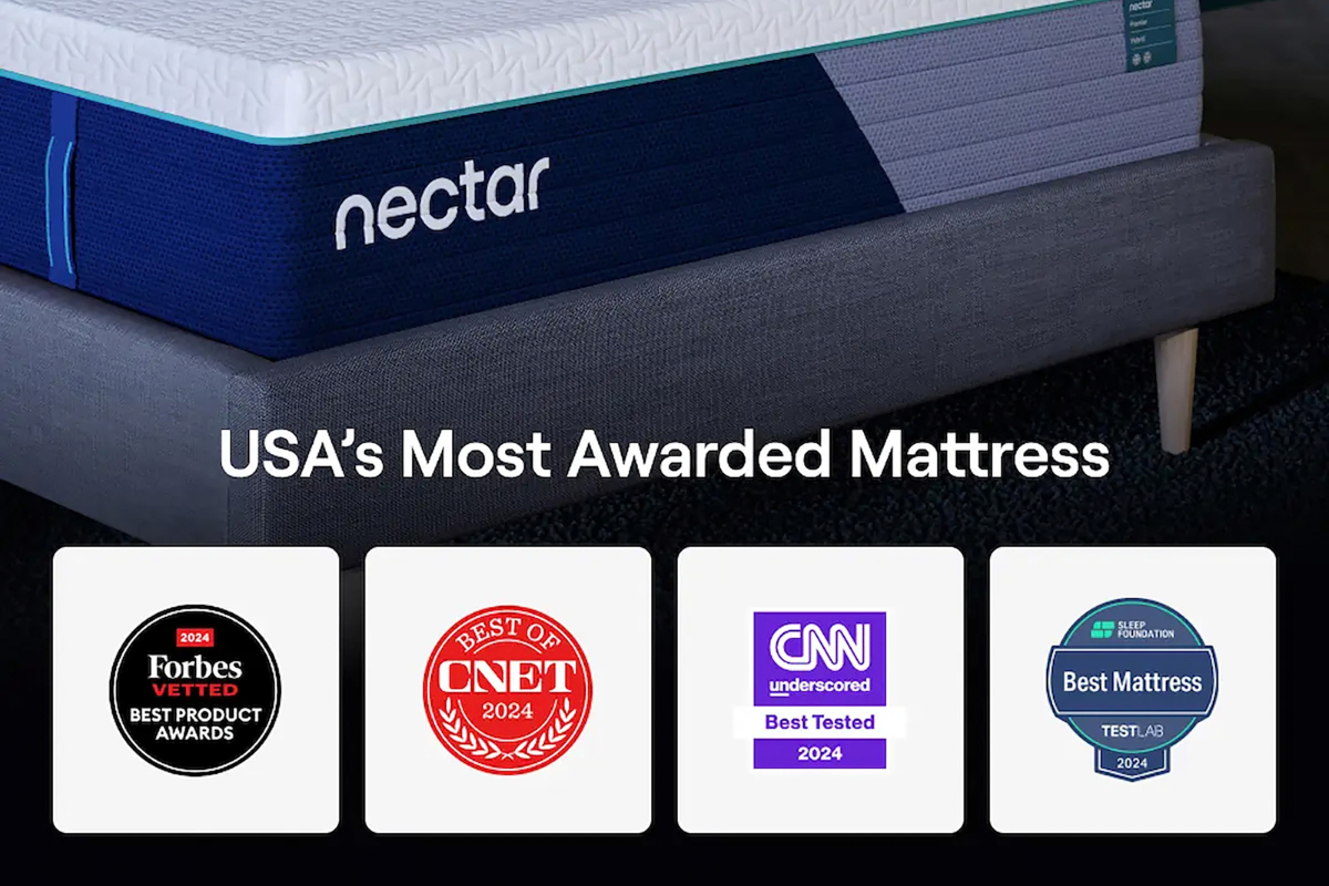 216417765:Nectar Premier 13 Inch Hybrid Mattress,