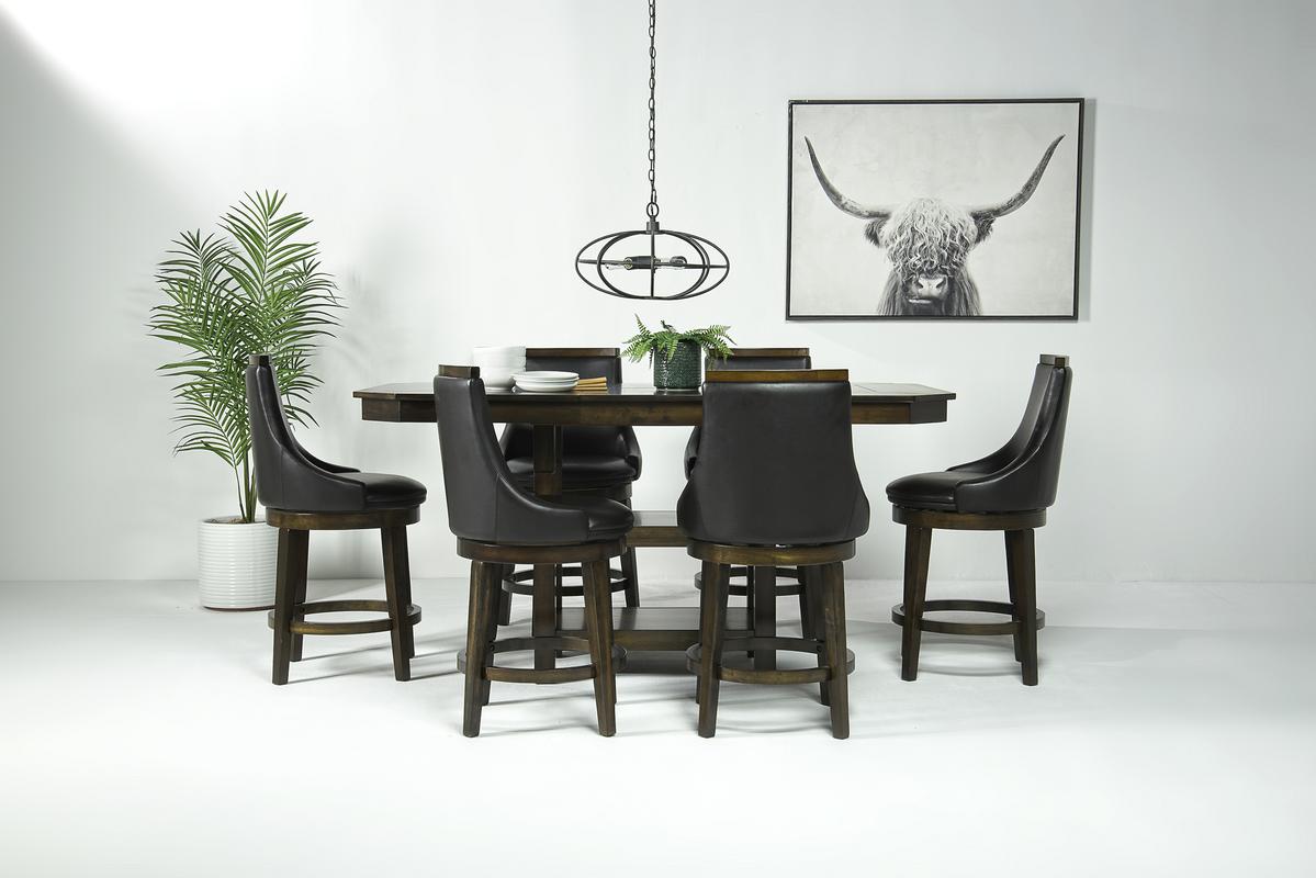 NEWHAVEN0:New Haven Counter Height Dinin, Styled