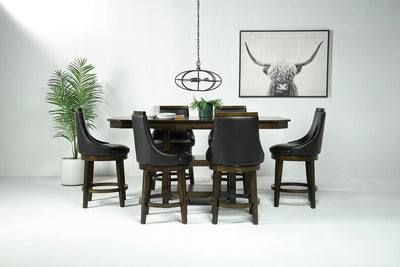 NEWHAVEN0:New Haven Counter Height Dinin, Styled