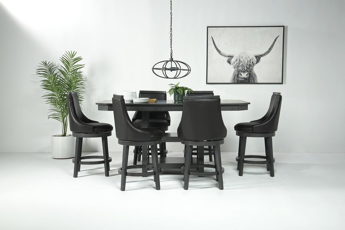 NEWHAVEN8:New Haven Counter Height Dinin, Styled