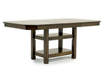NEWHAVEN9:New Haven Dining Table & 6 Cha, AngledAngle