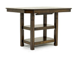 NEWHAVEN9:New Haven Dining Table & 6 Cha, AngledAngle