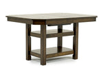 NEWHAVEN9:New Haven Dining Table & 6 Cha, AngledAngle