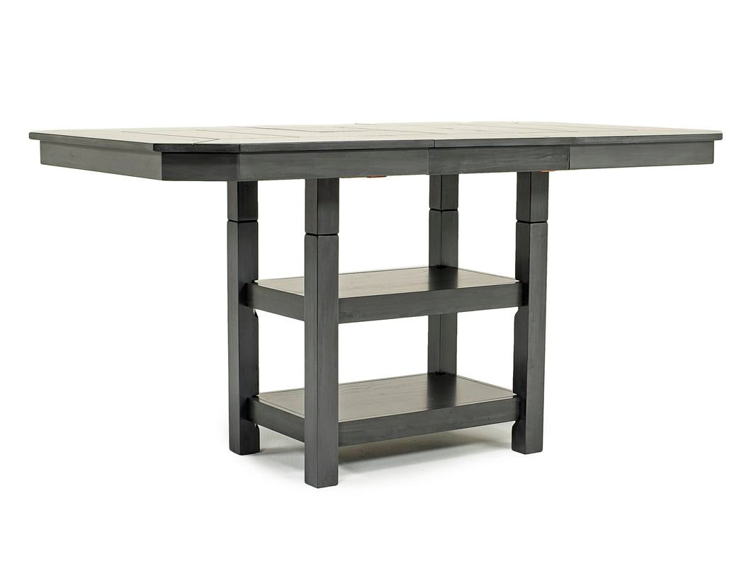 NEWHAVEN7:New Haven Dining Table & 6 Cha, AngledAngle