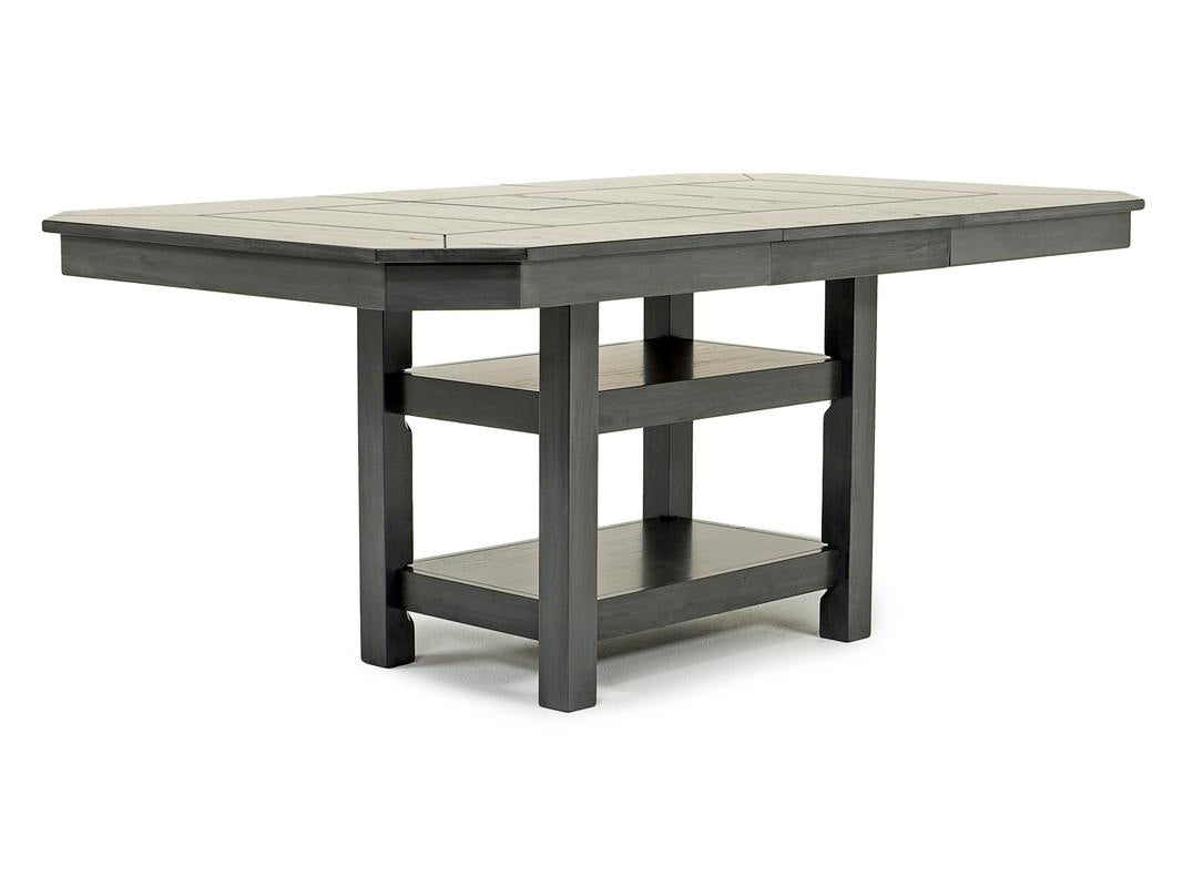 NEWHAVEN7:New Haven Dining Table & 6 Cha, AngledAngle