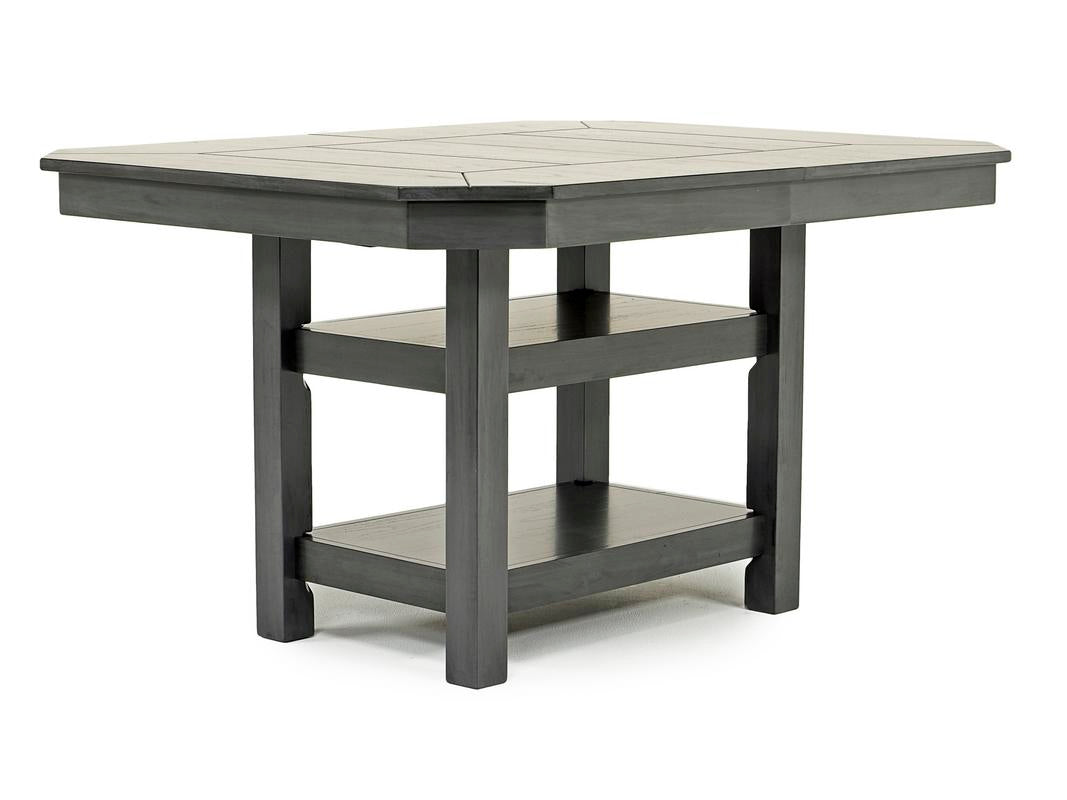 NEWHAVEN7:New Haven Dining Table & 6 Cha, AngledAngle