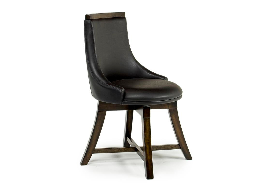 NEWHAVEN9:New Haven Dining Table & 6 Cha, AngledSideAngle