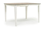 794952812:Newark Counter Height Dining Table in Gray & White, Image 1