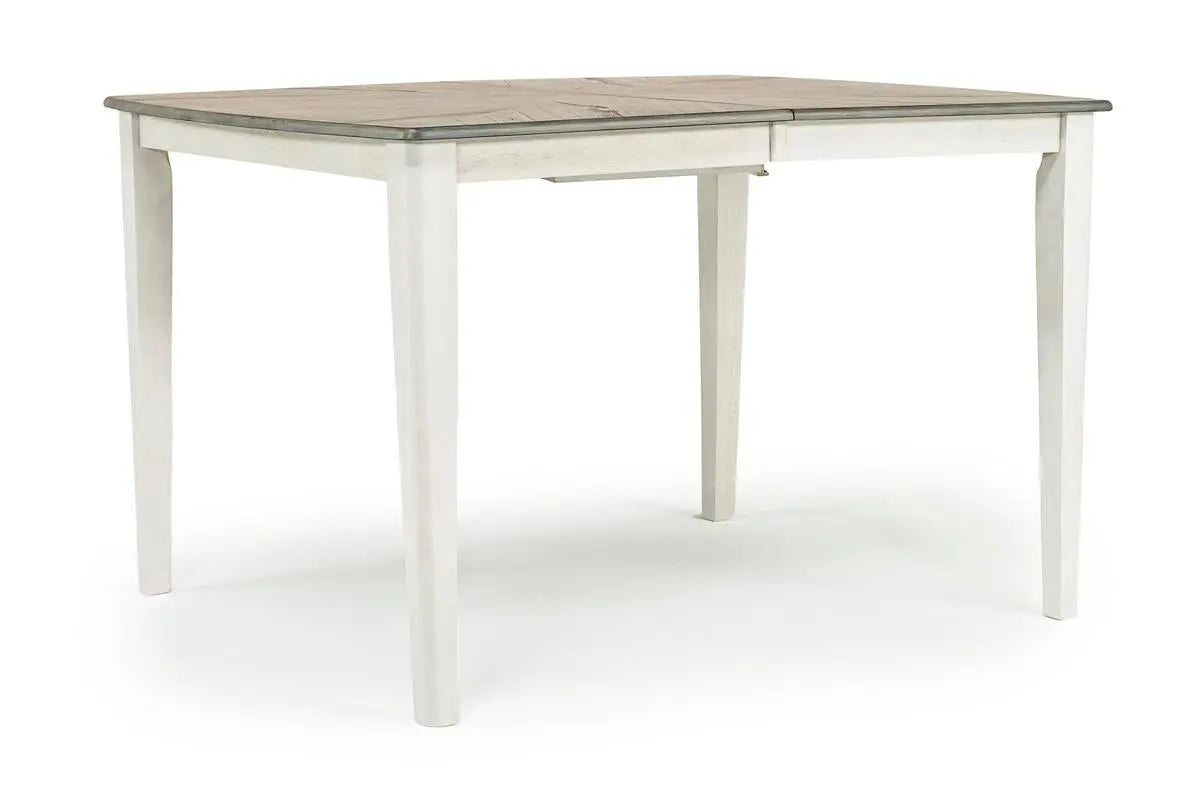 794952812:Newark Counter Height Dining Table in Gray & White, Image 1