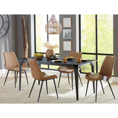 NICOYA001:Nicoya Dining Table & 4 Chairs, Styled