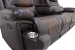 NIKKO0000:Nikko Reclining Sofa & Console, 