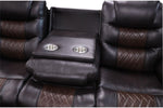 NIKKO0000:Nikko Reclining Sofa & Console, 