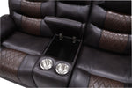 NIKKO0000:Nikko Reclining Sofa & Console, 