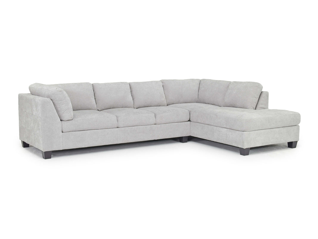 NOBLE0003:Noble Sofa Chaise Sectional, Angle