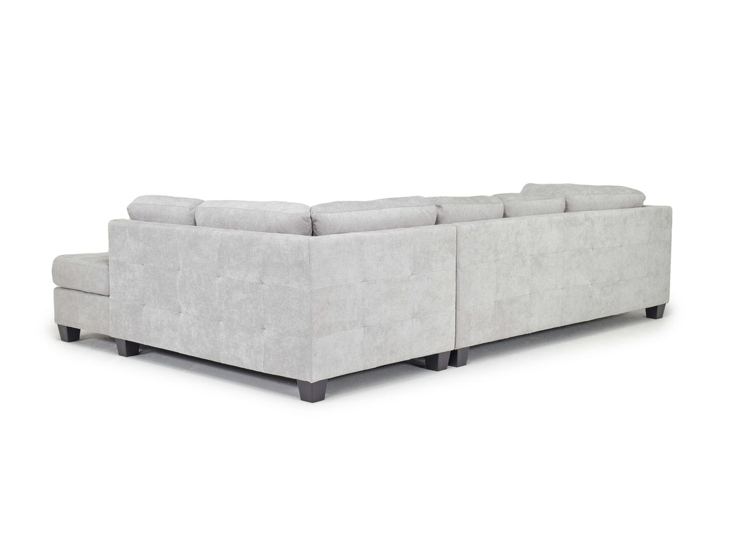 NOBLE0003:Noble Sofa Chaise Sectional, Back