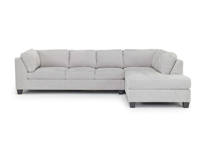 NOBLE0003:Noble Sofa Chaise Sectional, Front