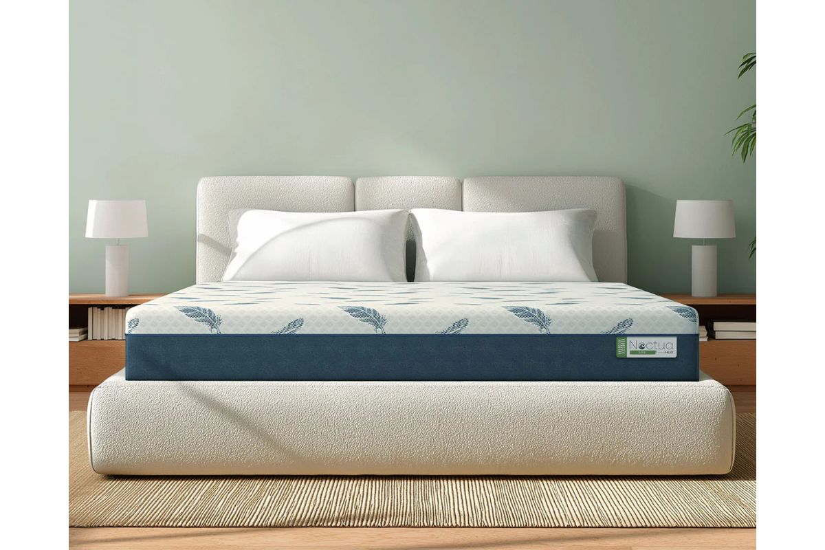 411839450:Mlily 10 Inch Noctua Sora Firm Hybrid Mattress, Styled