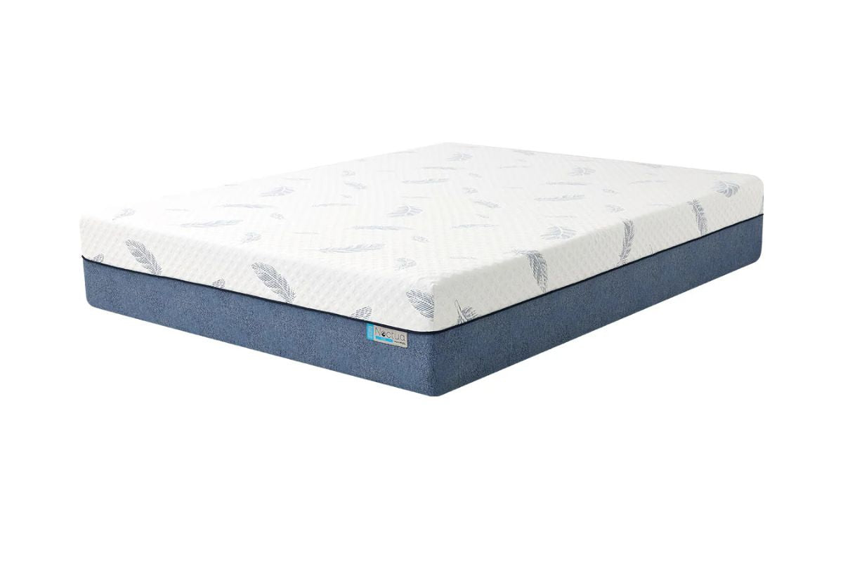 450669515:Mlily 12 Inch Noctua Tern Medium Hybrid Mattress, Angled