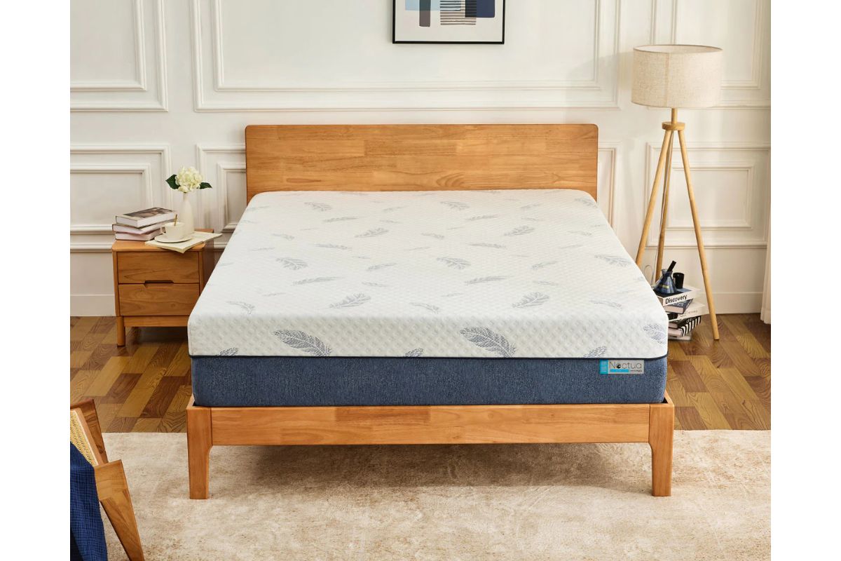 085040049:Mlily 12 Inch Noctua Tern Firm Hybrid Mattress, Styled