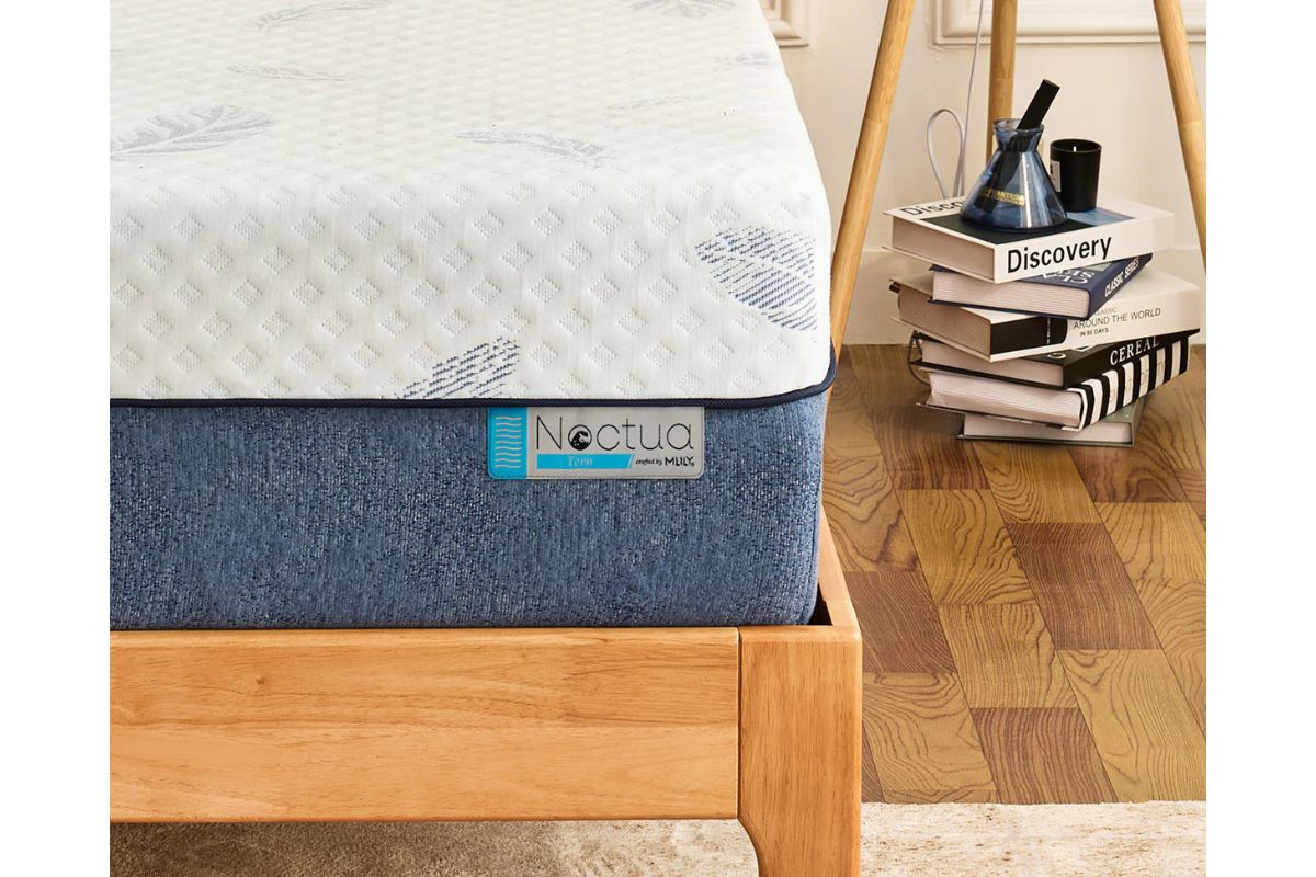 450669515:Mlily 12 Inch Noctua Tern Medium Hybrid Mattress, Styled