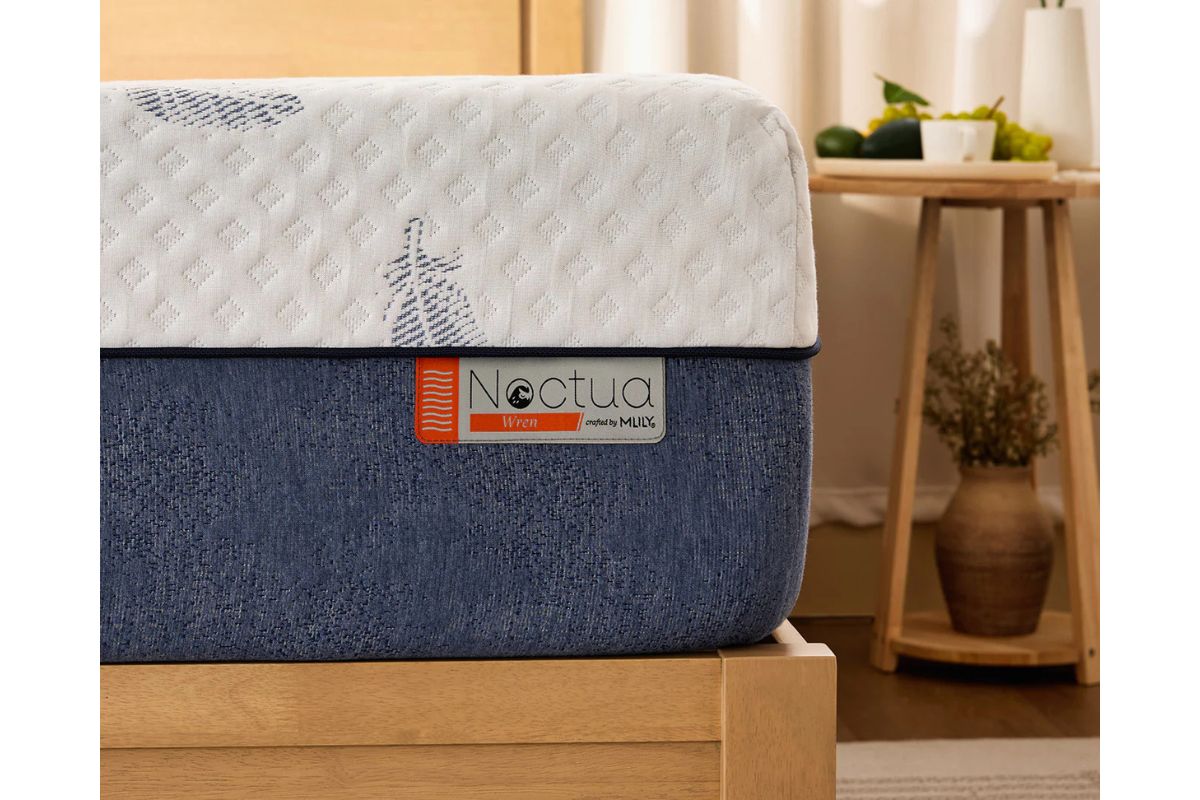 227126355:Mlily 12 Inch Noctua Wren Firm Hybrid Mattress, Styled