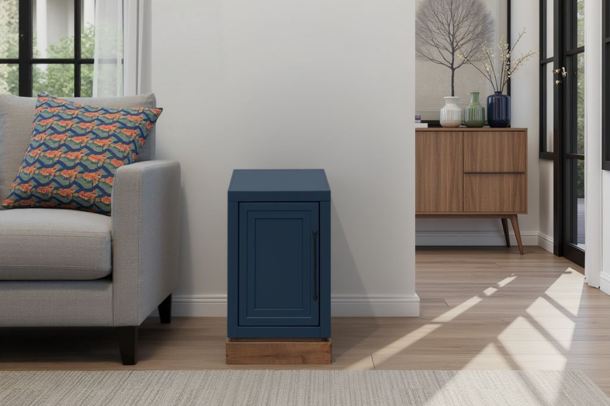 830170081:Nora Chairside Table, StyledSide