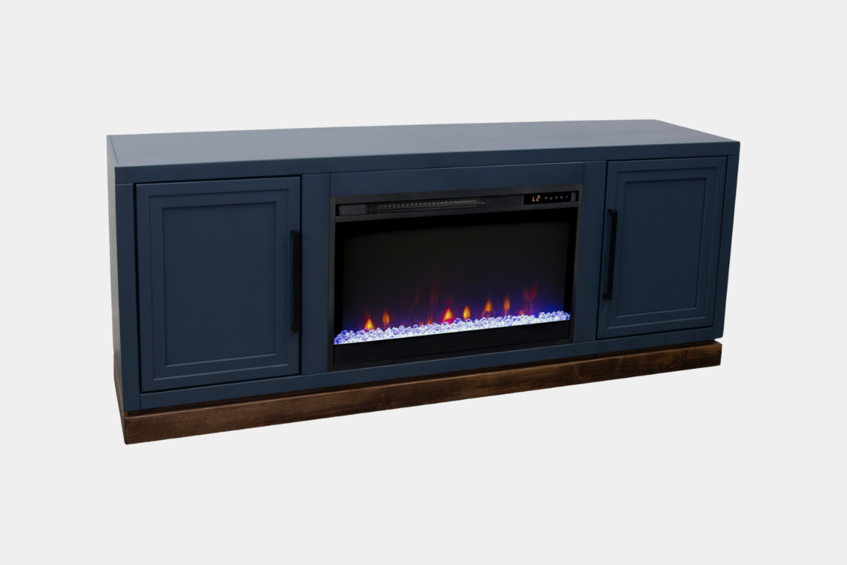 895291164:Nora Fireplace Console, Angled