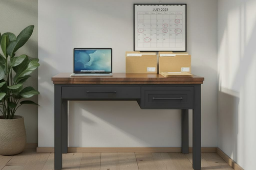 007018447:Nora Office Desk, Styled
