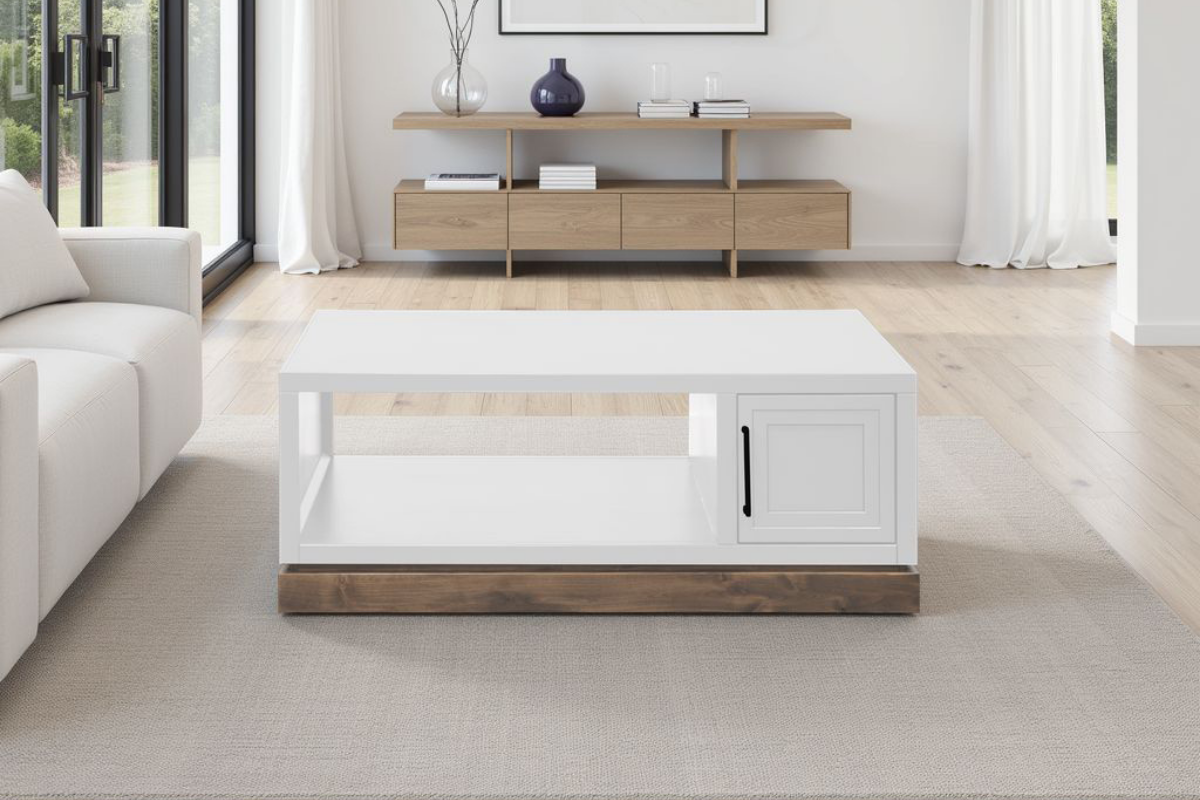 241616197:Nora Square Coffee Table, Styled