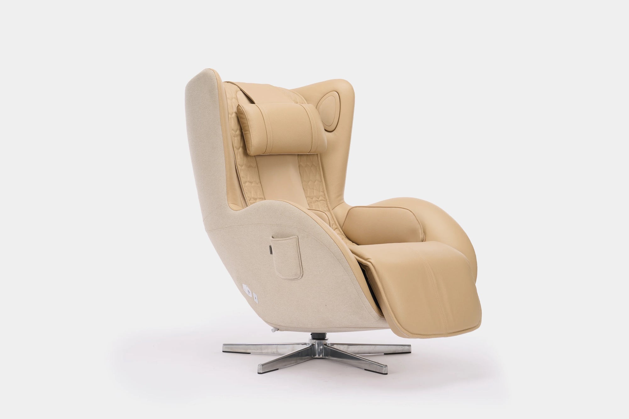058346583:Nouhaus Aurora Massage Chair, Angled