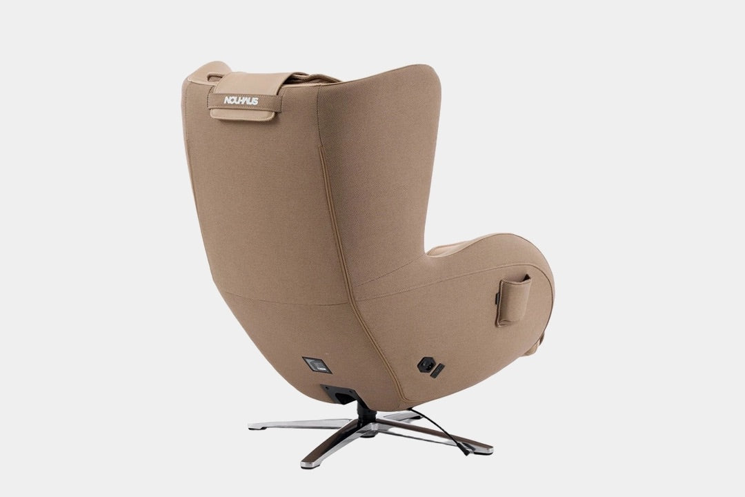 448722290:Nouhaus Aurora Massage Chair, BackAngled