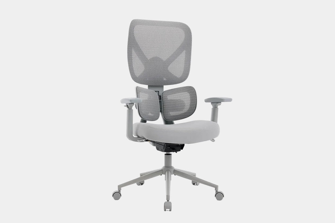 039542222:Nouhaus Ergo Morph Desk Chair, Angled