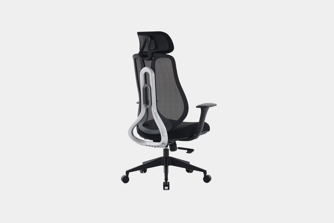 970697775:Nouhaus Ergo Strato Desk Chair, BackAngled