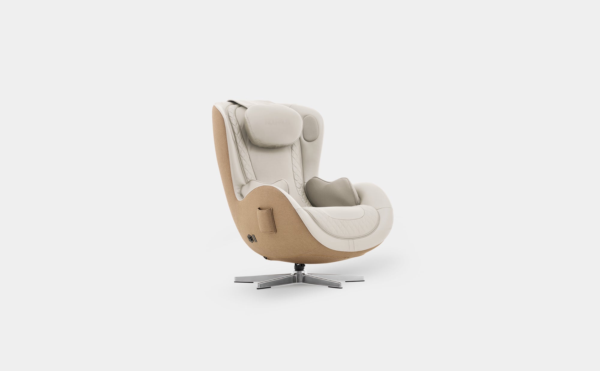 215271651:Nouhaus Nou Campo Massage Chair, Angled