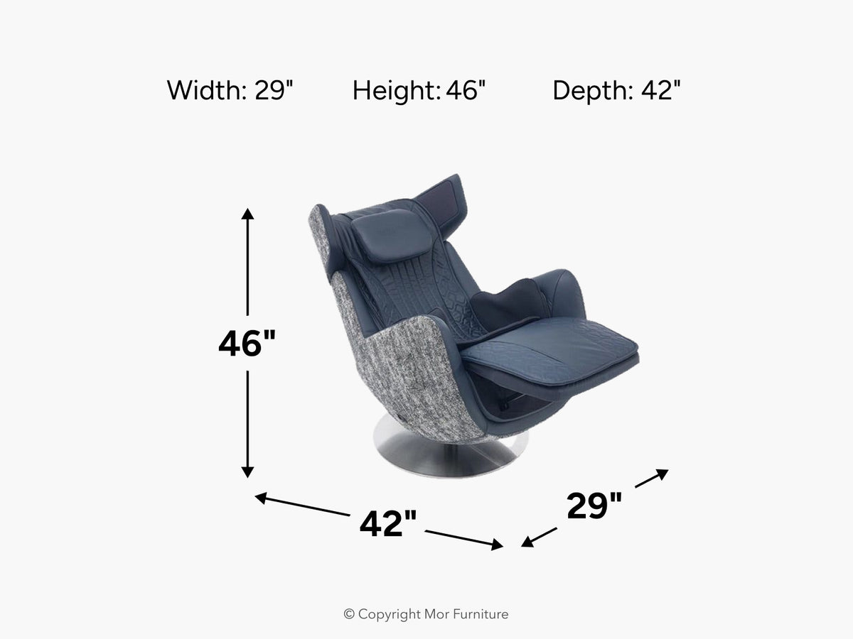 371104235:Nouhaus Orbit Massage Chair, 