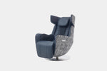 371104235:Nouhaus Orbit Massage Chair, Angled