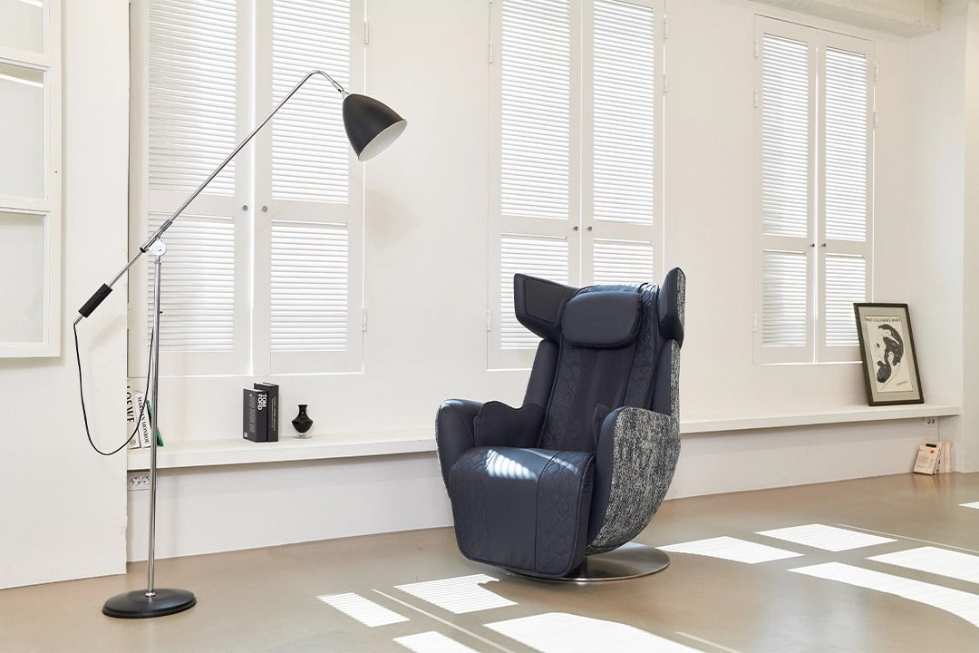 371104235:Nouhaus Orbit Massage Chair, Styled