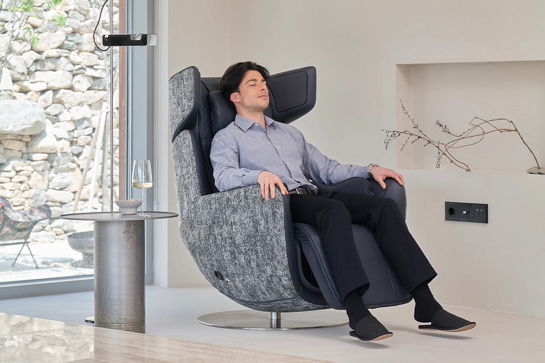 371104235:Nouhaus Orbit Massage Chair, Styled