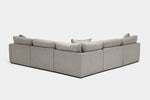 NOVA00000:Nova 5 Piece Sectional, BackAngle