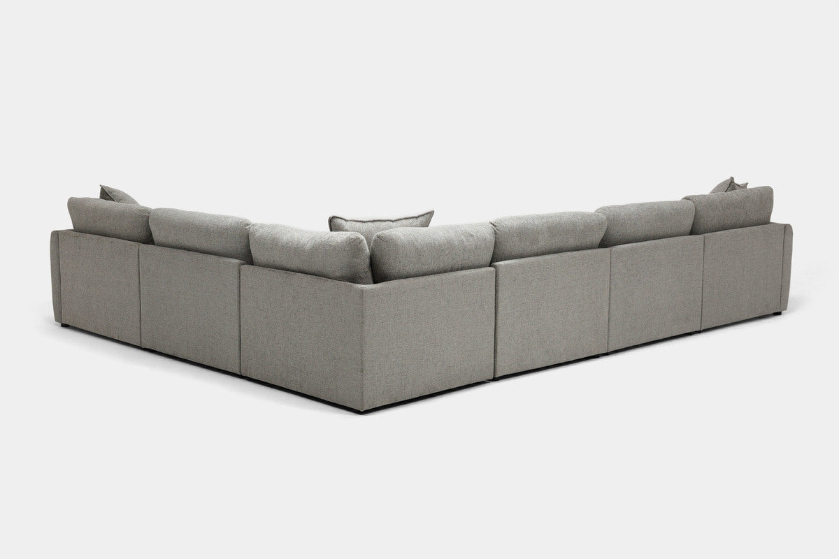 NOVA00001:Nova 6 Piece Sectional, BackAngle