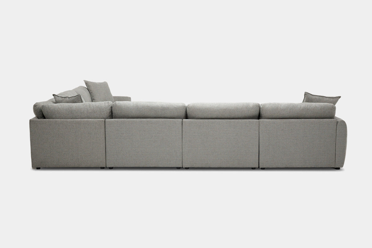 NOVA00001:Nova 6 Piece Sectional, SideBack