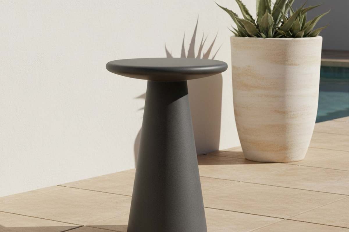 347195460:Nyima Outdoor End Table, Styled