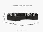 ORACLCU08:Oracle Tux Sofa Chaise Section, 