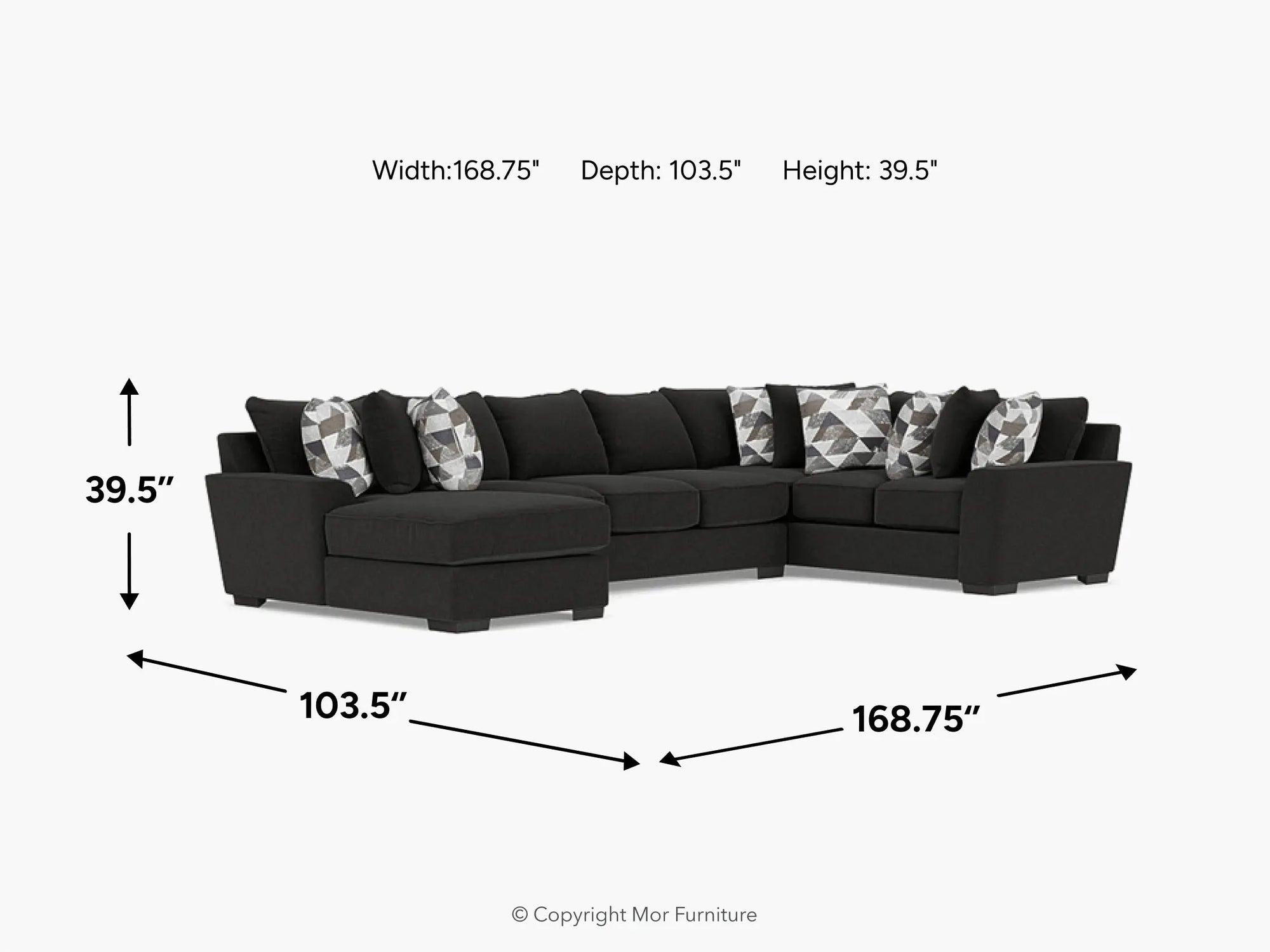 ORACLCU08:Oracle Tux Sofa Chaise Section, 