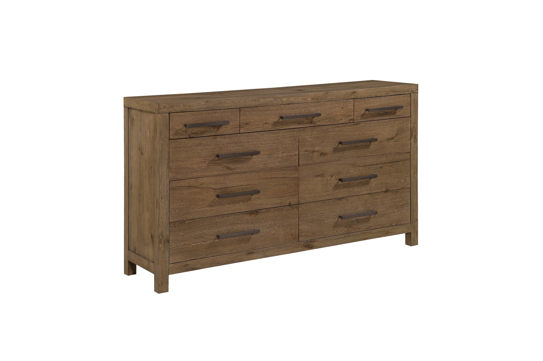 OAKLYN009:Oaklyn Panel Bed & Dresser & M, Side