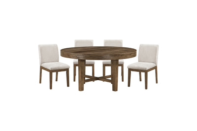OAKLYND03:Oaklyn Round Dining Table & 4 , 