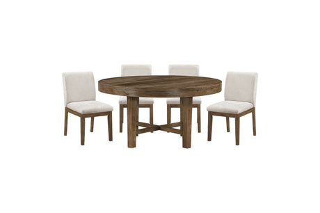 OAKLYND03:Oaklyn Round Dining Table & 4 , 